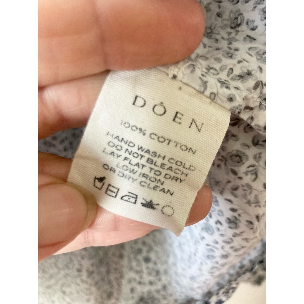 Doen Berkley Top in Navy Champignon Floral Size M - Picture 8 of 11
